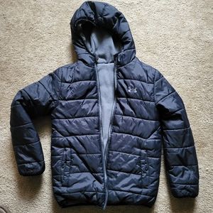 Boys under armour reversible jacket